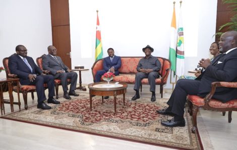 Visite d’Amitié et de Travail du Président Togolais, Faure Essozimna Gnassingbé, ce jeudi 6 octobre 2022.