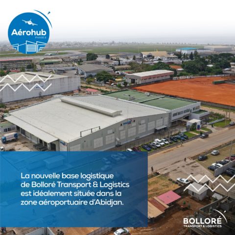 Bolloré Transport et Logistics inaugure la plus grande base logistique aérienne d’Afrique de l’Ouest.