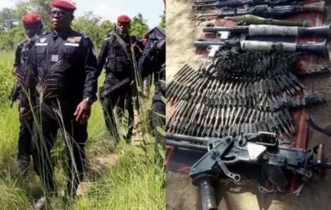 Côte d’Ivoire-AIP/ La Gendarmerie nationale saisit des armes de guerre près de Niakara.