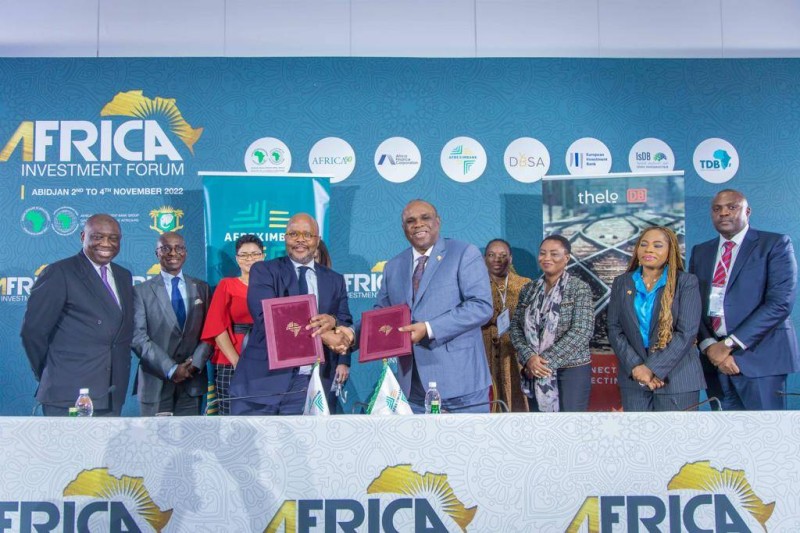 « Africa Investment Forum » : La Banque africaine d’import-export signe trois accords pour accélérer le rythme des investissements en Afrique.