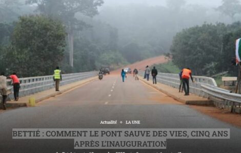 Bettié : comment le pont sauve des vies, cinq ans après l’inauguration.