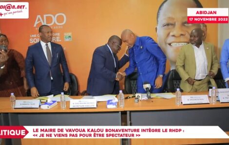 Côte d’Ivoire : Kalou Bonaventure rejoint le RHDP, comment Ouattara l’a convaincu.