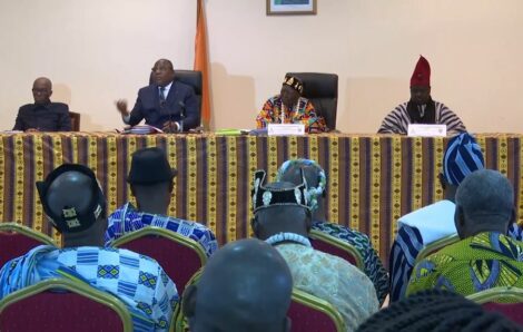 Révision de la liste électorale 2022 : la CEI explique le mode opératoire aux Rois et chefs traditionnels de Côte d’Ivoire.