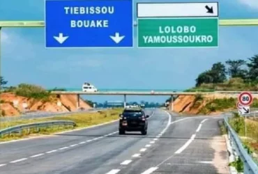 Côte d’Ivoire : Inauguration de l’autoroute Yamoussoukro-Tiébissou : le maire N’dri Germain appelle à une grande mobilisation.