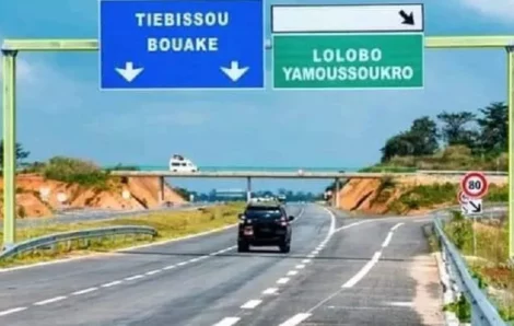 Côte d’Ivoire : Inauguration de l’autoroute Yamoussoukro-Tiébissou : le maire N’dri Germain appelle à une grande mobilisation.