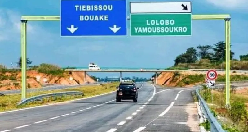Côte d’Ivoire : Inauguration de l’autoroute Yamoussoukro-Tiébissou : le maire N’dri Germain appelle à une grande mobilisation.
