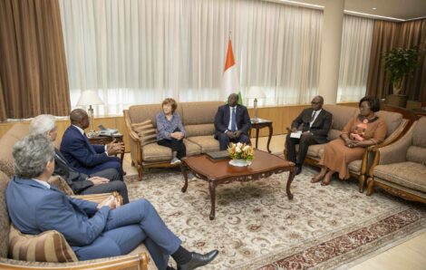 Le Vice-Président de la République a eu un Entretien avec la Fondatrice des Écoles de la 2ème Chance.