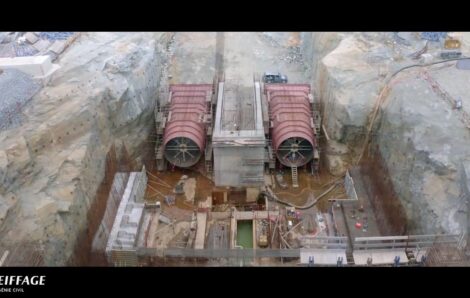 Côte d’Ivoire : le projet de centrale hydroélectrique de Singrobo-Ahouaty exécuté à 50% à début février.