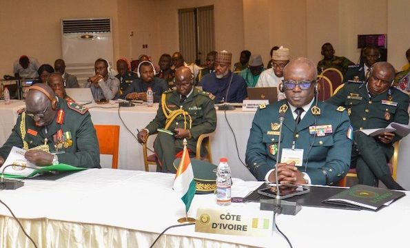Force anti-coup d’état et anti-terroristes, les armées de la CEDEAO se sont parlé à Bissau.