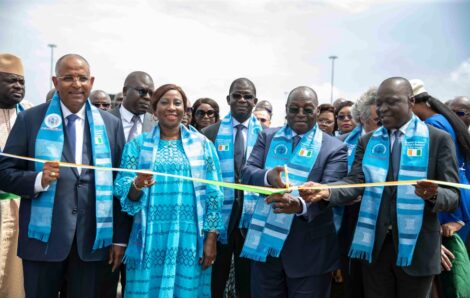 Le Vice-Président de la République a procédé à l’inauguration du 2ème Terminal à Conteneurs du Port d’Abidjan.