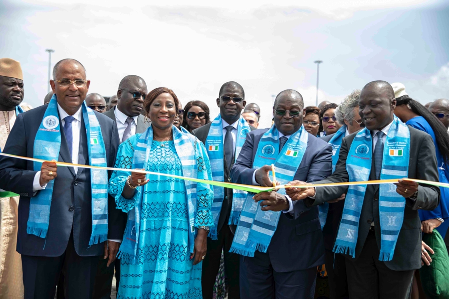 Le Vice-Président de la République a procédé à l’inauguration du 2ème Terminal à Conteneurs du Port d’Abidjan.