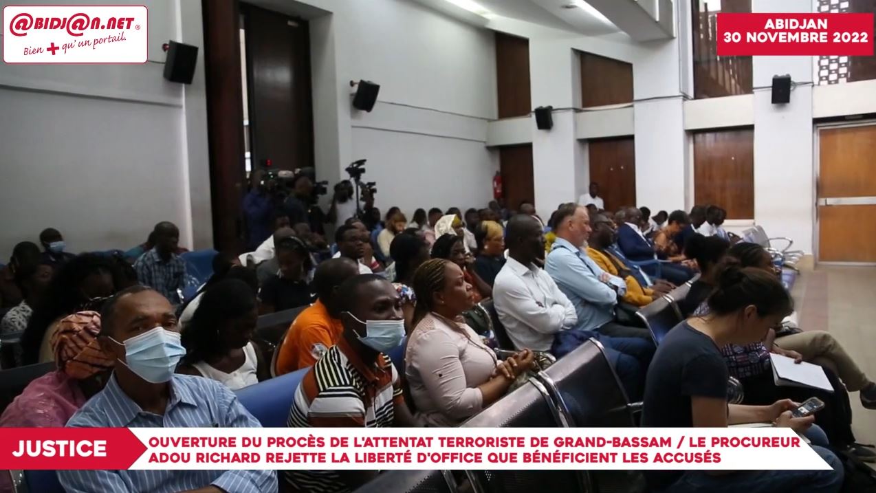 ouverture du procès de lattentat terroriste de Grand-Bassam au tribunal criminel d'Abidjan_30112022_10