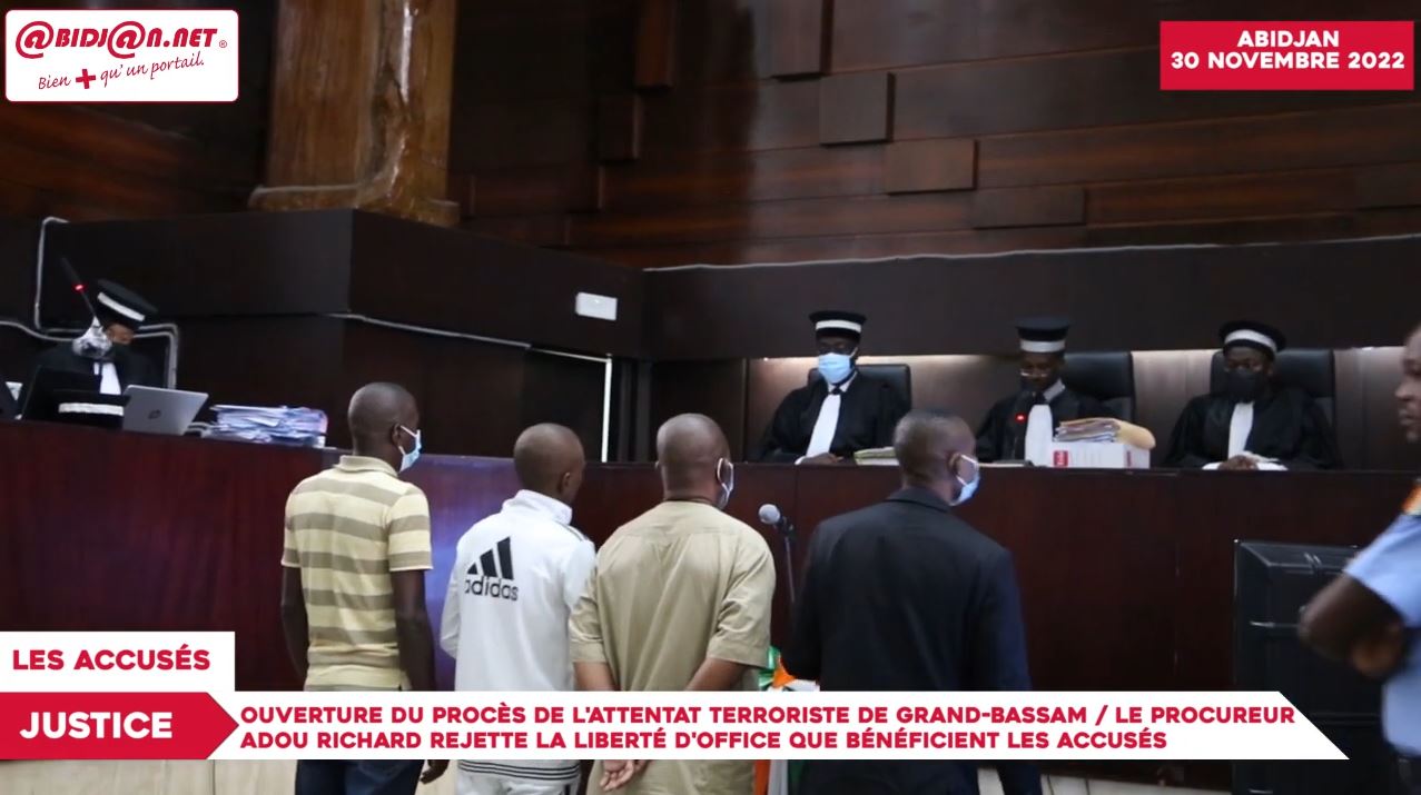 ouverture du procès de lattentat terroriste de Grand-Bassam au tribunal criminel d'Abidjan_30112022_7