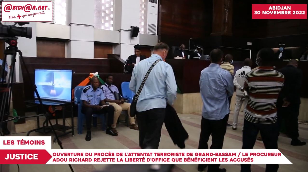 ouverture du procès de lattentat terroriste de Grand-Bassam au tribunal criminel d'Abidjan_30112022_8