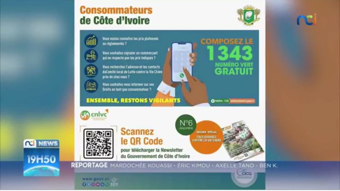 Economie – lutte contre la vie chère : la Brigade de contrôle rapide du Ministère en charge du Commerce initie plusieurs contrôles inopinés dans le District autonome d’Abidjan.