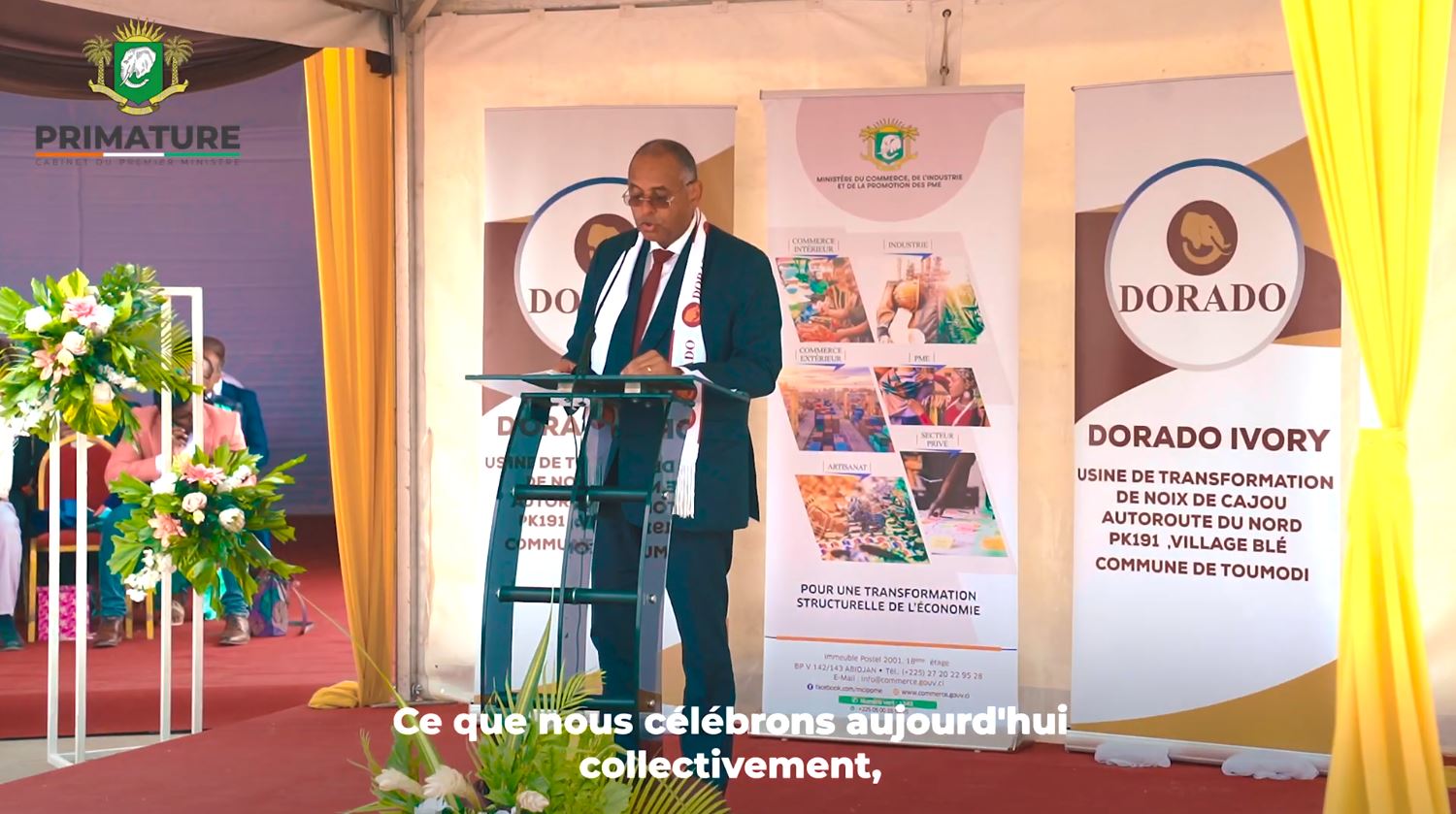 Inauguration_Usine_transformation_Anacarde_Toumodi_PM_2022_7