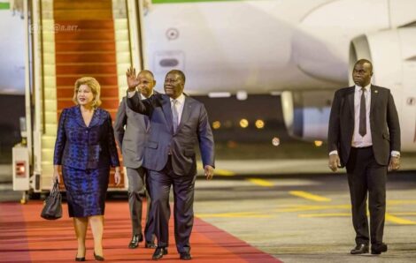 Côte d’Ivoire : Alassane Ouattara a regagné Abidjan après un séjour en France.