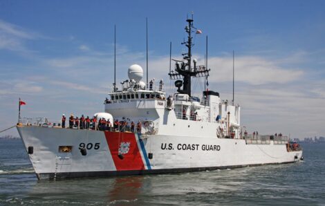 Visite du navire de la Garde Côte Américaine USCGC Spencer (WMEC 905) à Abidjan.