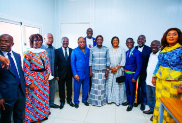 Éducation : inauguration du collège Dominique Ouattara de Ouragahio.