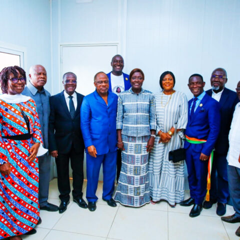 Éducation : inauguration du collège Dominique Ouattara de Ouragahio.