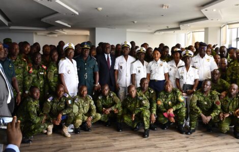 Côte d’Ivoire : Amadou Koné ouvre les portes de la DGAMP aux 117 militaires reconvertis aux affaires maritimes.