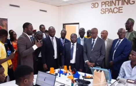 Recherche scientifique et innovation : Le laboratoire de fabrication numérique de l’INHB inauguré.