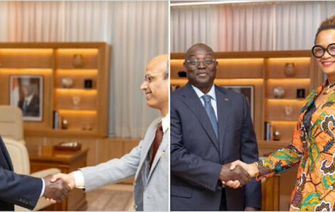 Le Vice-Président de la République a échangé avec les Ambassadeurs de l’Inde et des Etats- Unis en Côte d’Ivoire.