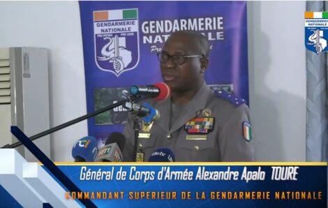 Côte d’Ivoire-AIP/ La gendarmerie nationale planche sur le bilan de ses activités de l’année 2022.