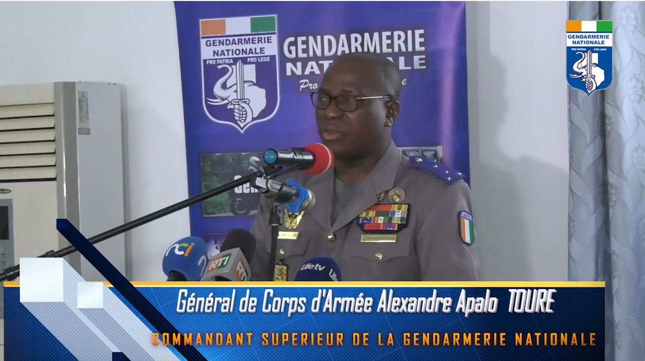 Côte d’Ivoire-AIP/ La gendarmerie nationale planche sur le bilan de ses activités de l’année 2022.