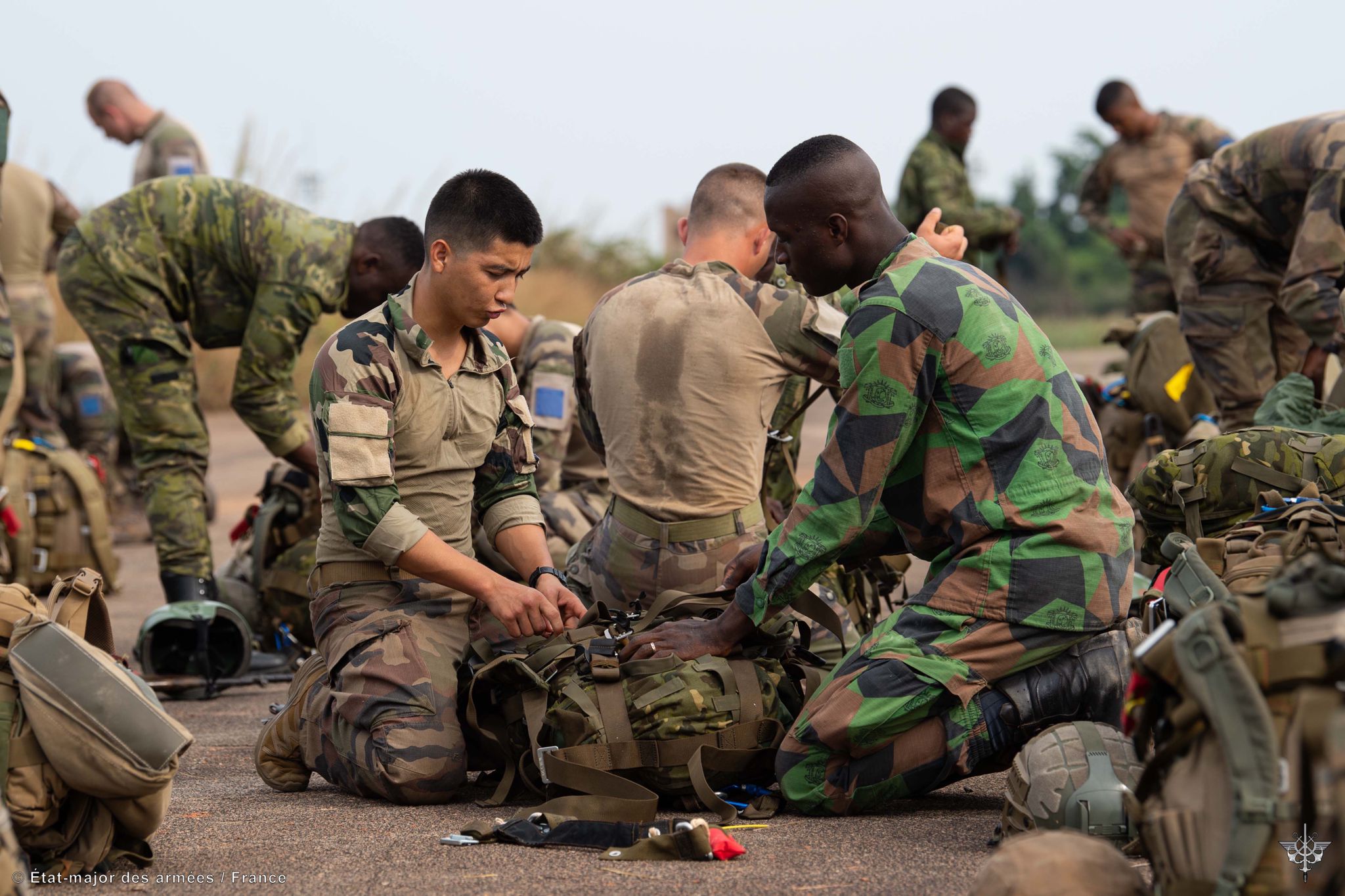 Les Forces armées de Côte d'Ivoire et les Forces françaises