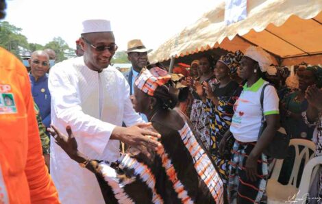 Hommages au Chef de l’Etat : le Ministre Moussa Sanogo communie avec 3 localités du Bafing.