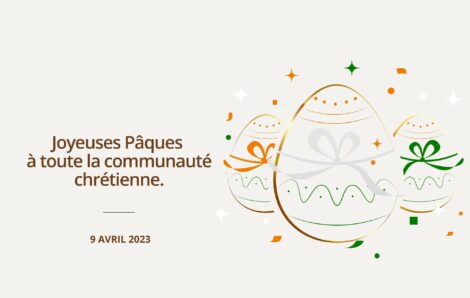 Le Président de la République, Chef de l’état, souhaite de joyeuses fêtes de Pâques à toutes la communauté Chrétienne.