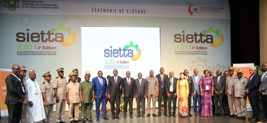 Côte d’Ivoire-AIP/SIETTA 2023 : Le gouvernement appelle les industriels à s’investir dans la transformation de l’anacarde.