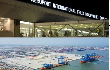 Extension de l’aéroport international FHB et du Port autonome d’Abidjan : la Côte d’Ivoire renforce sa position d’Hub sous-régional.