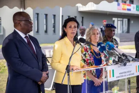 Côte d’Ivoire : la 2ème phase de construction de l’académie de lutte contre le terrorisme (AILCT) lancée.