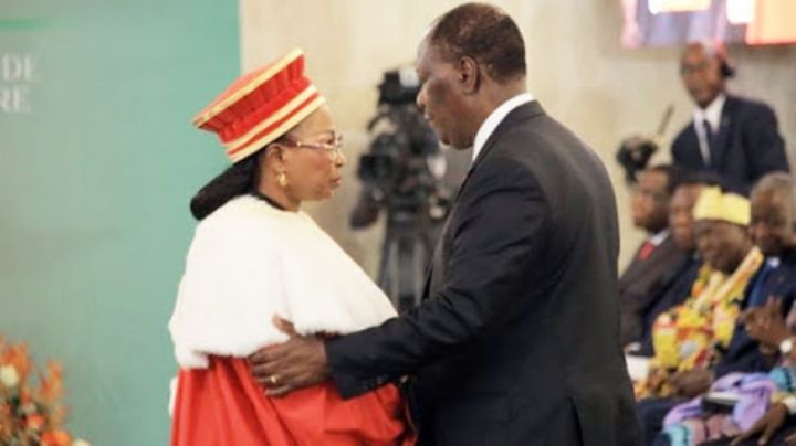 Côte d’Ivoire : la magistrate hors hiérarchie Chantal Camara nommée présidente du Conseil constitutionnel.