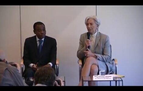 International – Lagarde : 200 M d’euros prêtés à Abidjan (ministre Charles Koffi Diby).