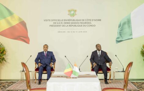 Le Chef de l’Etat a eu un entretien avec son homologue Congolais en Visite d’Etat de quatre (4) jours en Côte d’Ivoire.