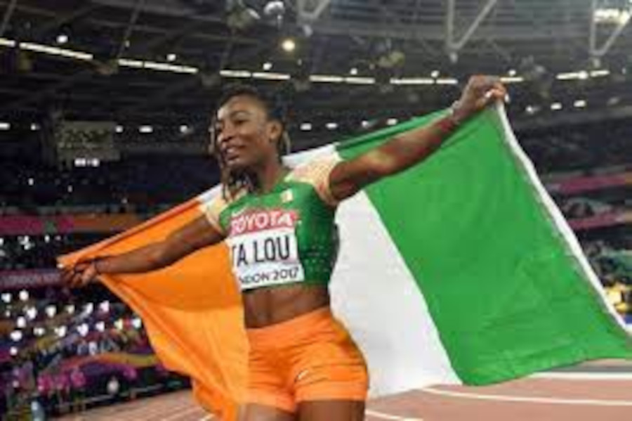 Marie-Josée Talou, la sprinteuse Ivoirienne en OR au 100mètres à Chorzow en Pologne.