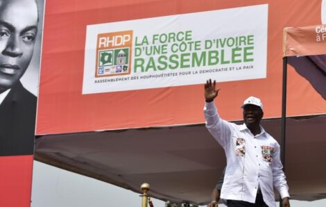 Présentation des candidats RHDP aux élections régionales et municipales en présence de SEM Alassane Ouattara (le13/07/2023).