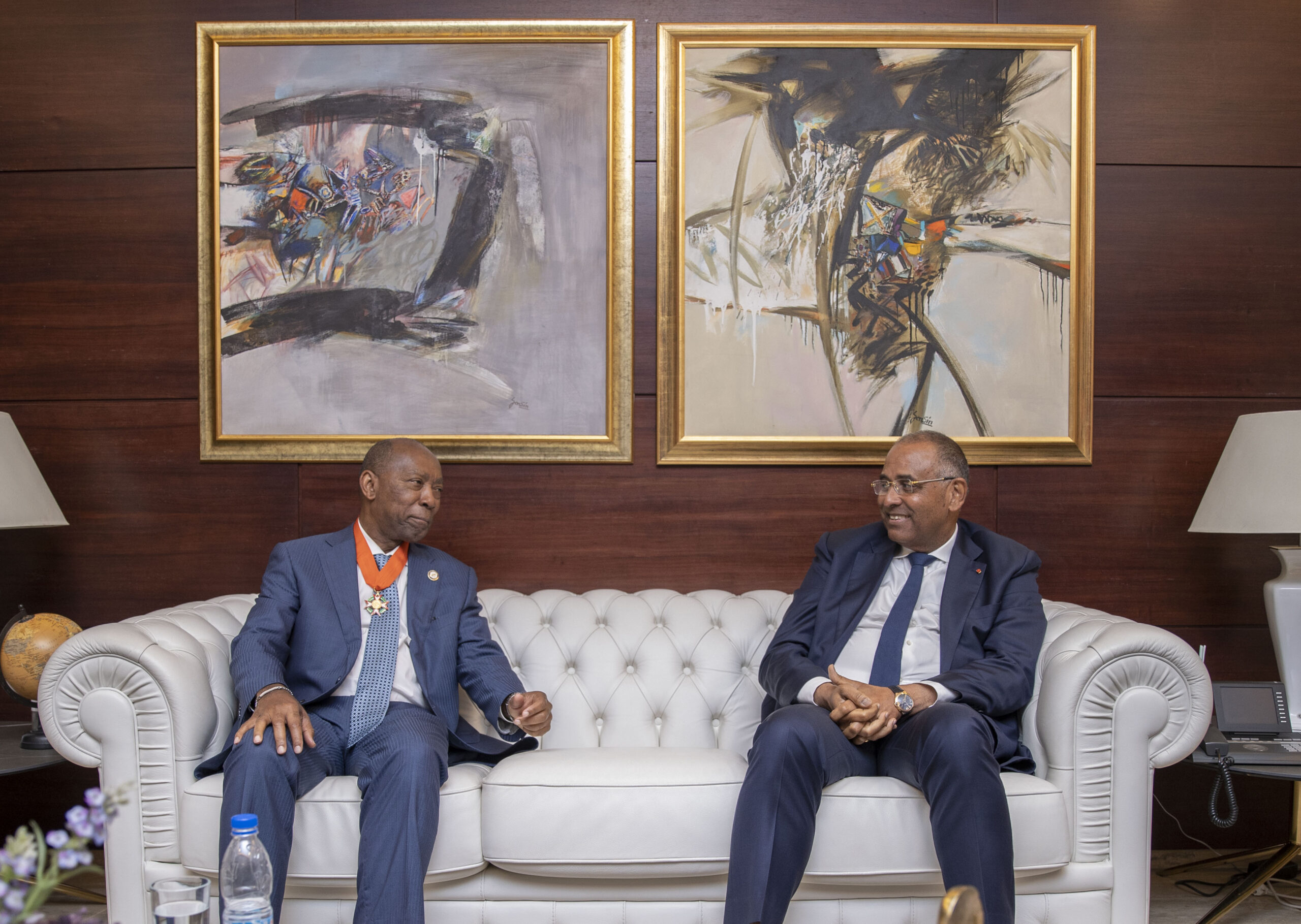 168983676406 _ Audience Maire Houston _ Abidjan - Plateau - Primature _ 19 - Juillet - 2023