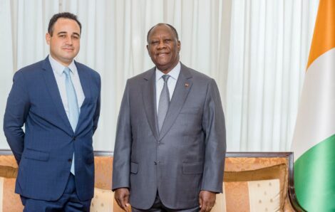 Le Chef de l’Etat a échangé avec l’Ambassadeur Michael Wimmer de Belgique en Côte d’Ivoire.