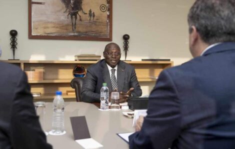 Le Vice-Président de la République a eu un entretien avec le Ministre israélien des Affaires Etrangères.