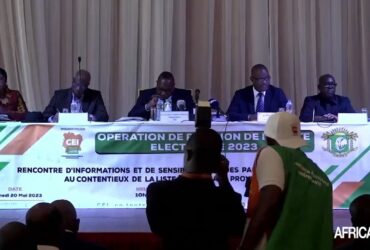Côte d’Ivoire : plus de 8 millions d’électeurs inscrits provisoirement sur la liste électorale.