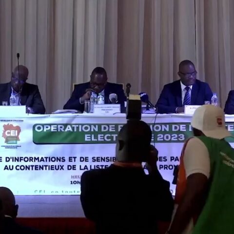 Côte d’Ivoire : plus de 8 millions d’électeurs inscrits provisoirement sur la liste électorale.