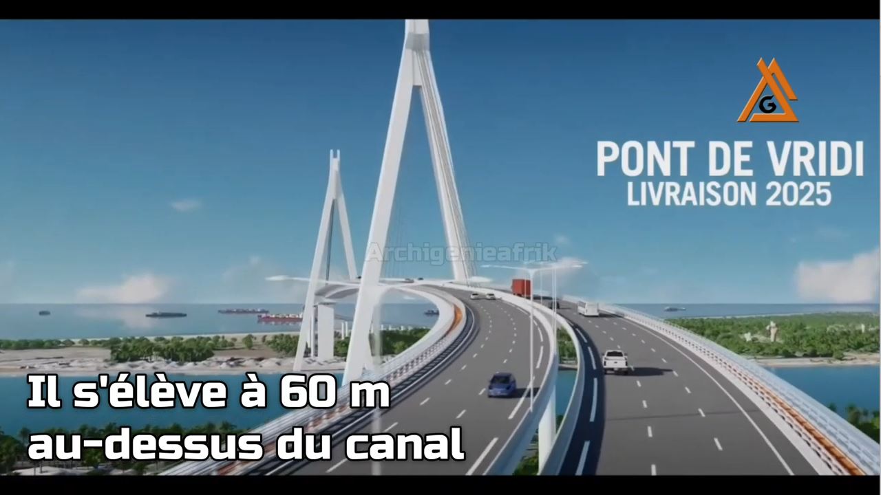 Futur pont au dessus du canal de Vridi : La Côte d’Ivoire se lance dans un pari incroyable.