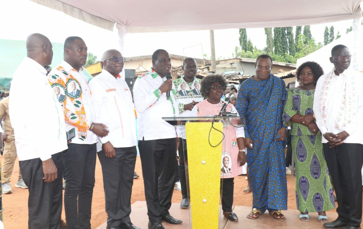 RHDP – Régionales dans le Moronou : Ahoua N’Doli appelle à voter pour Affi.