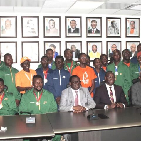 Côte d’Ivoire/Jeux de la Francophonie 2023 : Les médaillés Ivoiriens reçoivent les encouragements du Gouvernement.