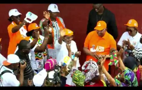Municipales et régionales dans La Mé : Patrick Achi rend hommage à Alassane Ouattara à Adzopé.