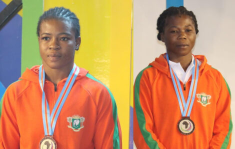 Jeux de la Francophonie : Youin Amy et Caroline Yapi N’dé médaillées d&rsquo;Or en Lutte Africaine.